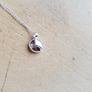 Pebble Necklace Sterling Silver image 5