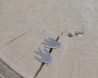 Swallow Stud Earrings, Swallow Earrings, Stud Earrings, Silver Earrings, Gift for her, Swallow Gift, Swallow Jewellery, Sterling Earrings