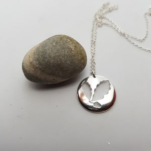 Oak Leaf ketting, Oak Leaf sieraden, Sterling zilveren ketting, natuur sieraden, zilveren ketting, cadeau voor mama, eiken ketting