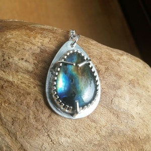 Labradorite necklace Gift for her