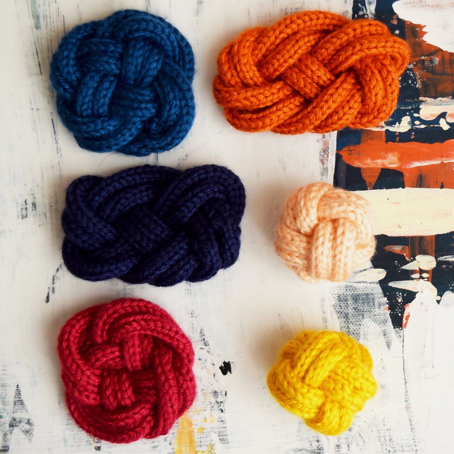 DIY Knitting PATTERN Knit Knot Pillows 2019007 Knitting Etsy