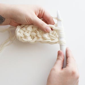 DIY Crochet PATTERN Double Cable Crochet Throw Blanket 2014001-2: crochet, pattern, crochet blanket, crochet cable, chunky crochet image 10