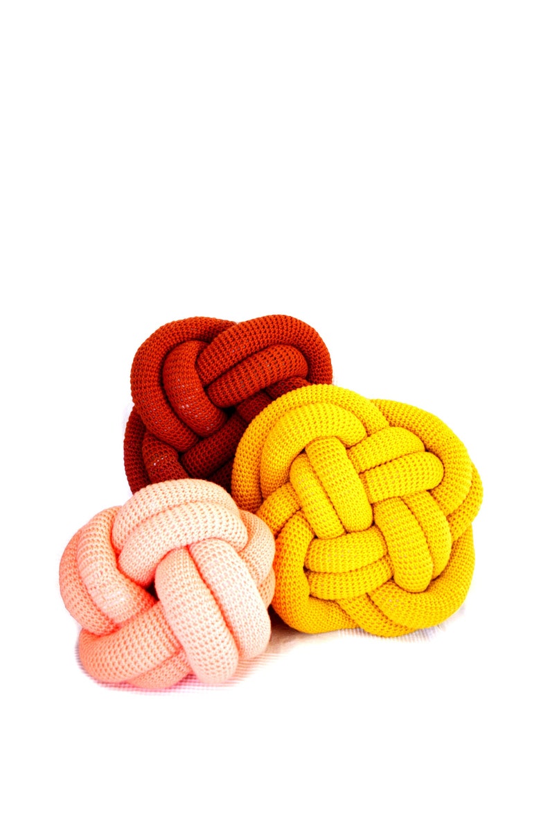 DIY Crochet PATTERN Crochet Knot Pillows 2019006: crochet pattern, knot pillow, celtic knot, crochet pillow, cushion, knot image 8