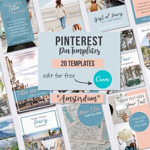 Pinterest Template Bundle - Pinterest Templates for Canva - Blogger Templates - Digital Download