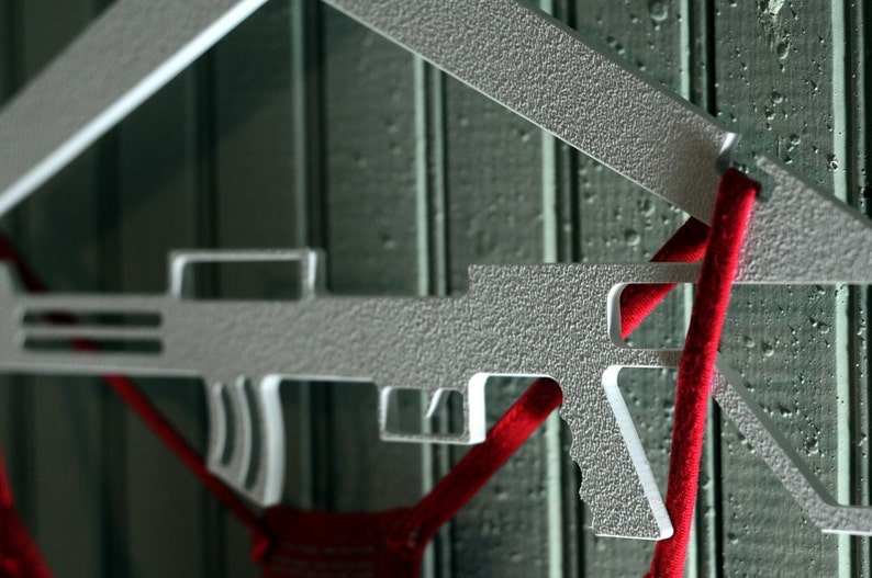 Coat hanger gun assault rifle ar15 Etsy