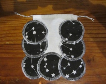 Make up remover pads / face wipes / plus drawstring bag / Stocking filler