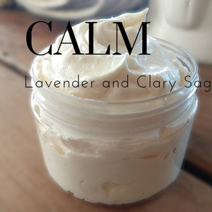 Grass Fed Beef Whipped Tallow Balm, Lavender, Clary Sage, Essential Oils, Skin Care, Gift, Lotion, Spa, Dry Skin, Moisturizer cream
