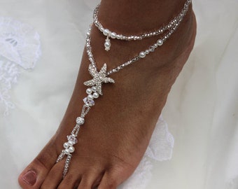 Barefoot Sandal Barefoot Sandles Beach Wedding Barefoot Sandals Foot Jewelry