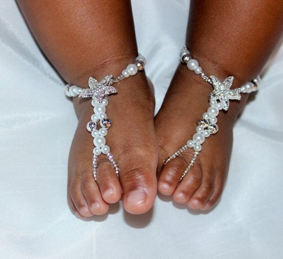 baby beaded sandals