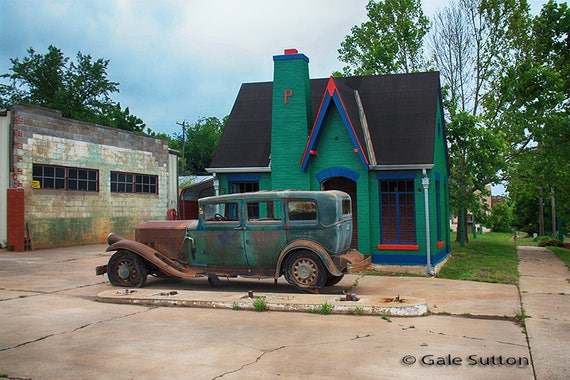 Phillips 66 Gas Station Route 66 Route 66 Photography Etsy