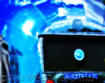 Airstream Reflections - Fine Art Photo - Vintage Trailer - Vintage Airstream - Retro - Americana - Home Decor - Office Decor