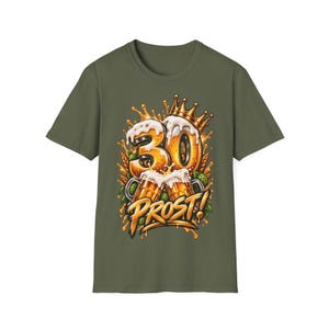 Shirt for men's 30th birthday, 30 Cheers, beer steins gift for beer fans image 5