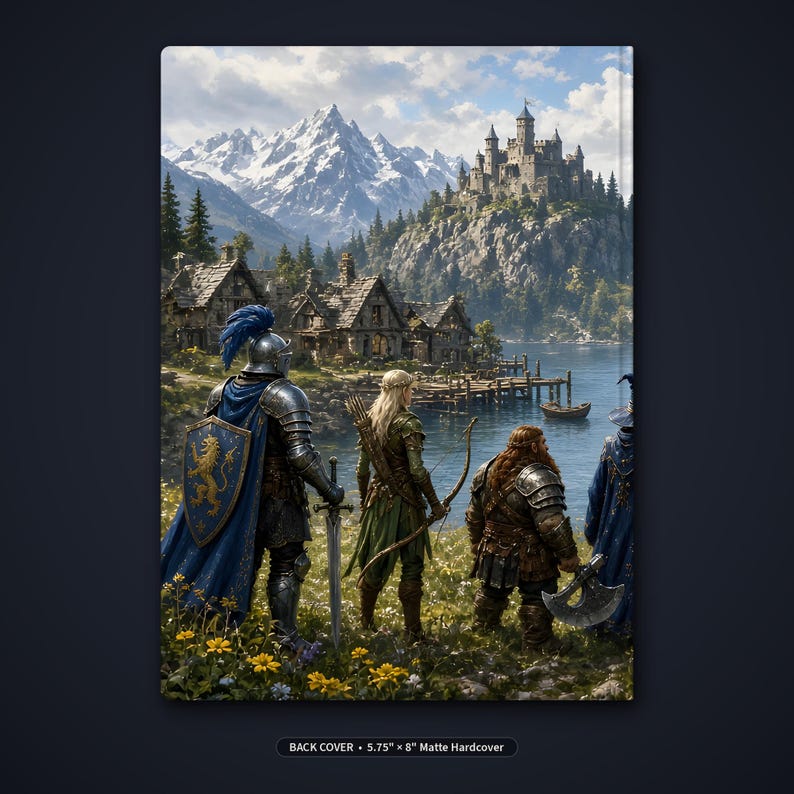 Myth and Monster Giant Turtle Hardcover Journal - Blank Fantasy Sketchbook image 4