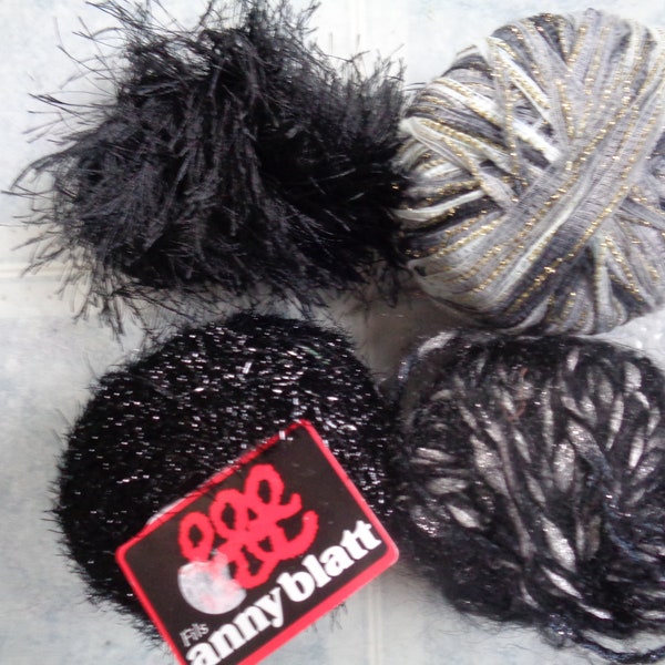 Destash Yarn,Novelty Yarn - FREE SHIPPING