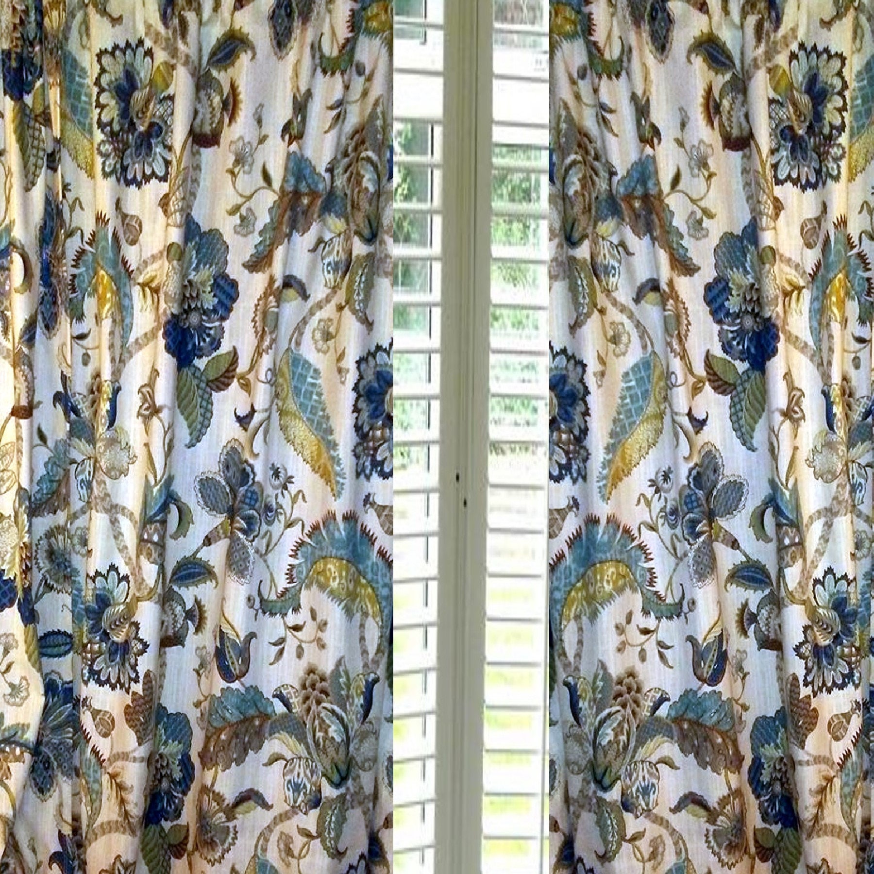 Sale Custom Made Drapes From Small Window Curtains Through 2 Etsy
