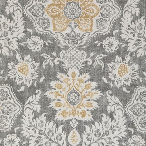 Drapery Loft Belmont barley curtains medallion design small 2 story drapes custom made office bedroom living room 2-26 ft long 25-100&quot; wide