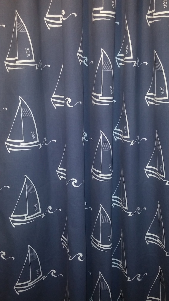 Sailboat Curtains Custom Made Designer Fabric From Small Sailboat Curtains Custom Made Designer, Sailboat Window Curtains