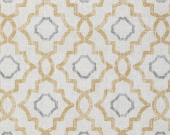 Talbot Barley Curtains : Any Length, Custom Width, Extra Long 2 story Drapes, Small window treatments, 2 Panels