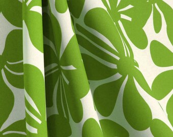 Twirly green extra long curtains or small window cafe curtains 2 story drapes custom made living room, bedroom, office, hotel 2-30 feet