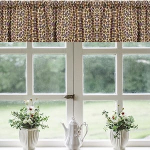 Cenefa con estampado de leopardo elige tu talla