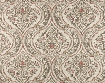 Drapery Loft medallion curtains modern marsala blush luxury drapes any length small or extra long panels