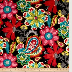 Flower child curtains any length extra long drapes or small window cafe curtains custom made living room, bedroom, office, hotel 2-30 feet