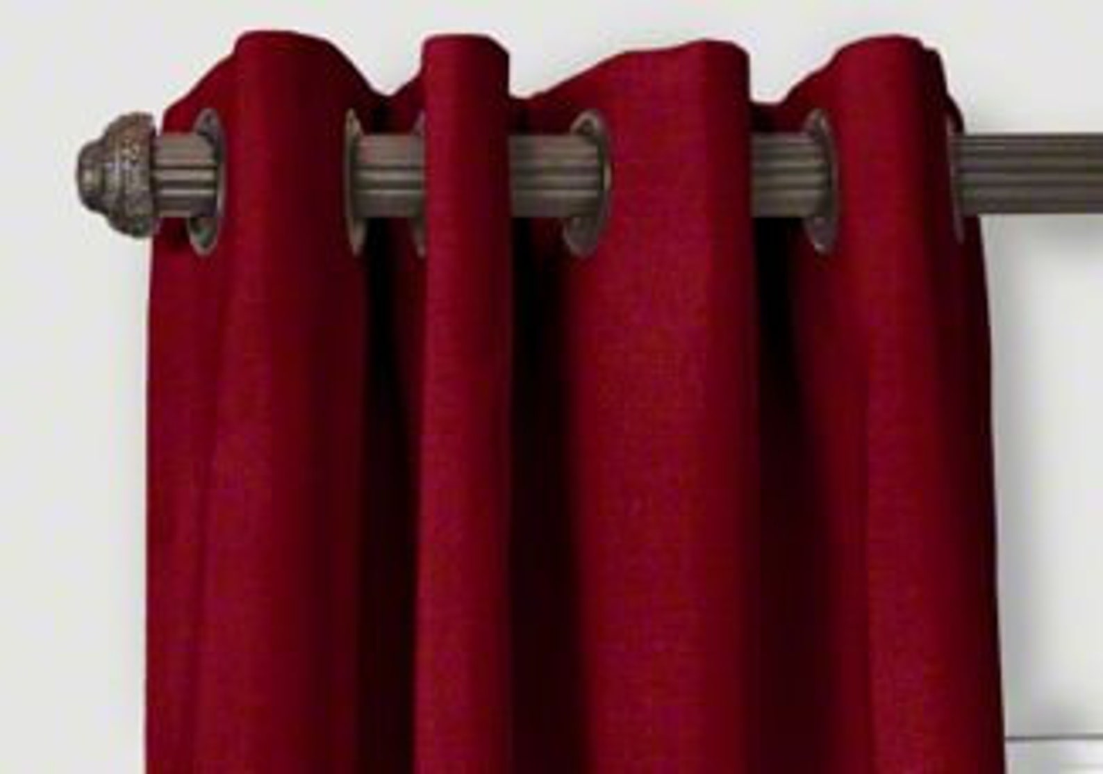 Richloom Curtains Small Window Curtains Thru 2 Story Drapes Etsy