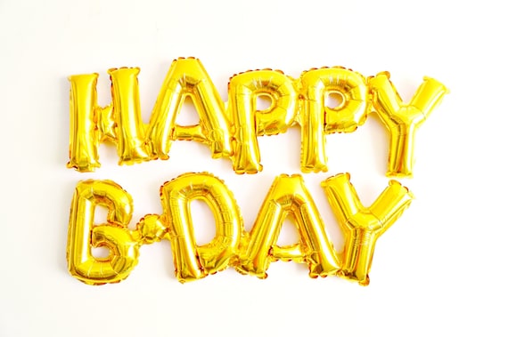 Mylar 2024 balloons gold