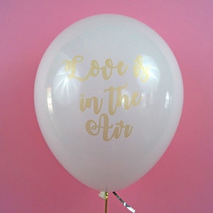 Love is in the Air Happily Ever After Mr Mrs White Latex - Etsy