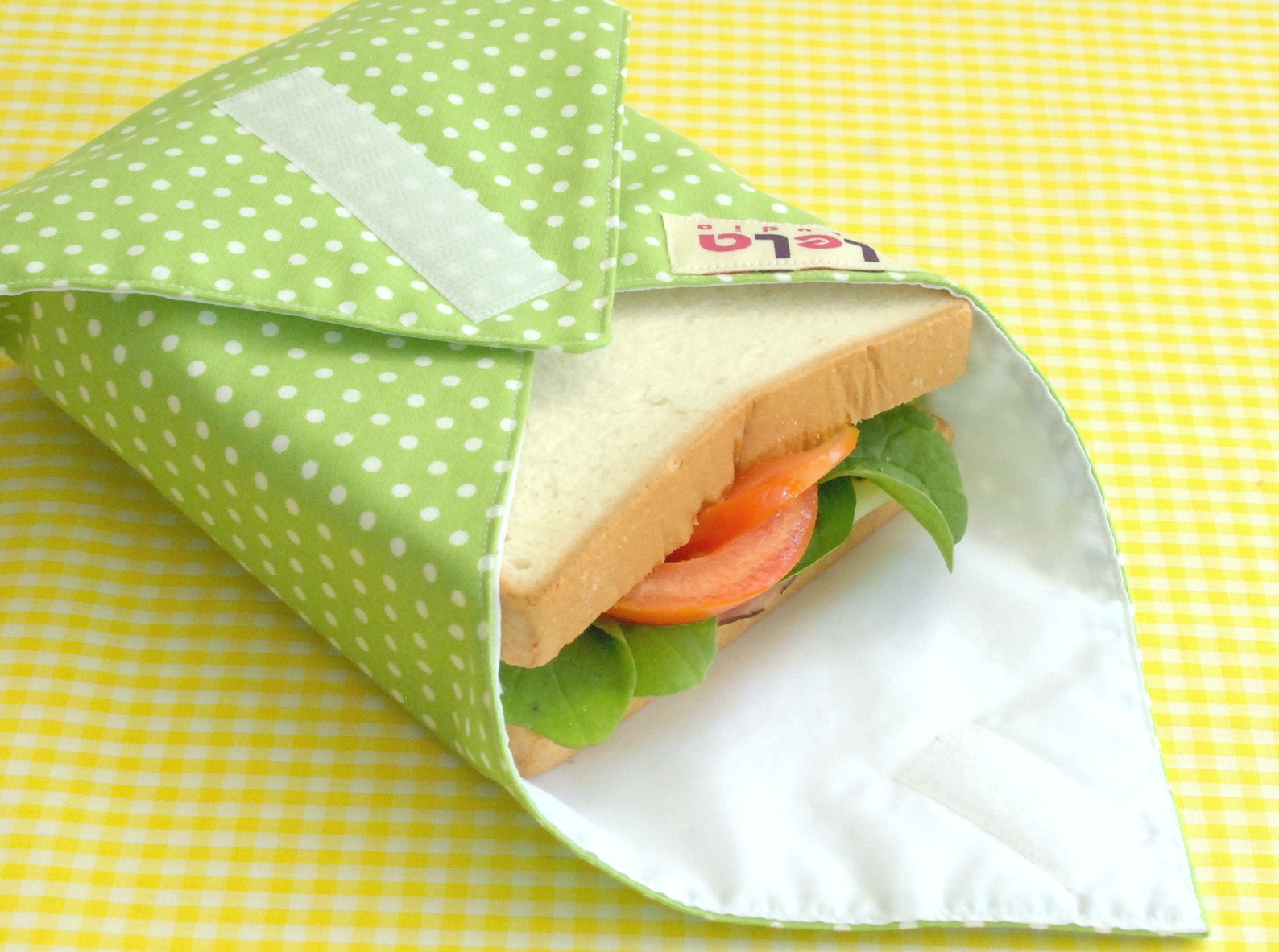 Reusable Sandwich Wrap Fabric Lunch Wrap Eco friendly Cloth Etsy