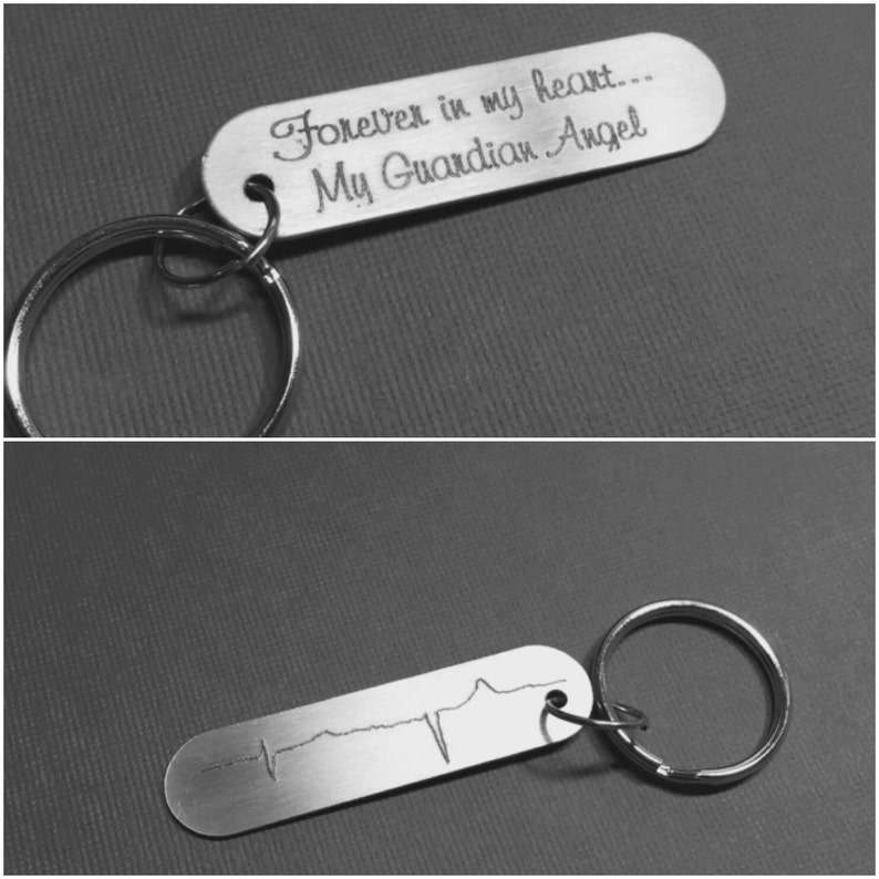 CUSTOM Handwriting/artwork Engraved Keychain/signature Etsy