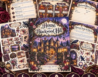 House on Blackwood Hill - Cozy Solo Journaling RPG, Role Playing Game