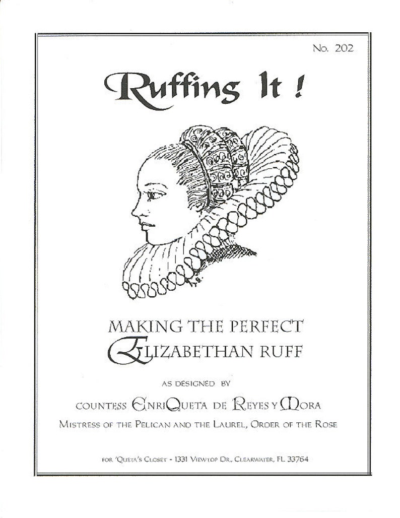 Ruffing It by Queta's Closet DIY Booklet No.202 - Etsy