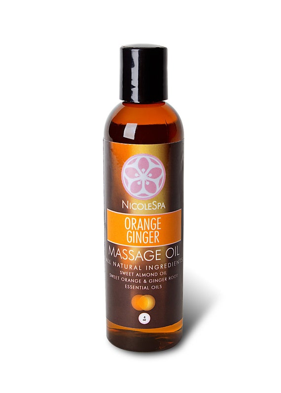 Items similar to Orange Ginger Massage Oil on Etsy