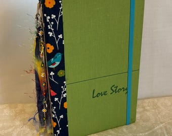 Journal - Love Story blank book with drawing paper to get your creativity started!