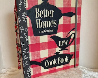 Blank Book Journal 'Better Homes and Gardens new Cook Book' with starter paper pack