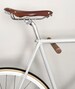 wall mounted bike rack, bicycle storage, wooden bike hook // BLACK WALNUT // COPPER 