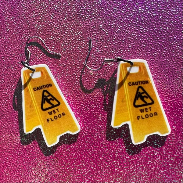 Caution Wet Floor Etsy