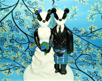 custom badger cake topper