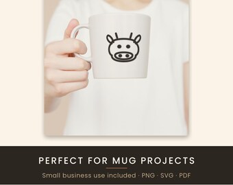 9 Farm Animal Doodles Bundle, Minimalist Line Art PNG SVG (Digital Download)