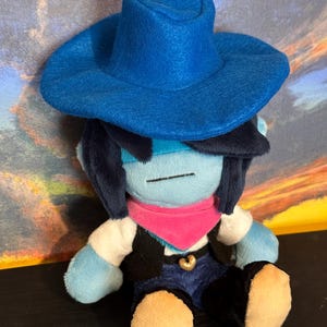Deltarune Cowboy Kris plush