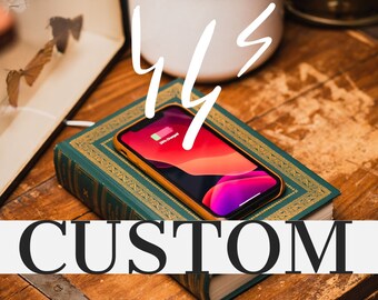 Custom Wireless Book Charger  **Contact the shop before ordering**