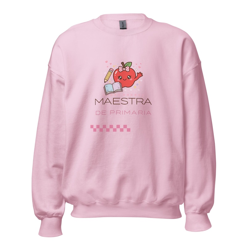Sudadera Maestra de Primaria Kawaii