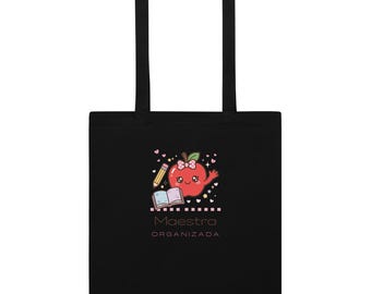Bolso Maestra Kawaii Manzana — Maestra Organizada