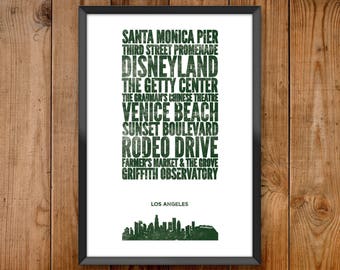 Los Angeles City Print