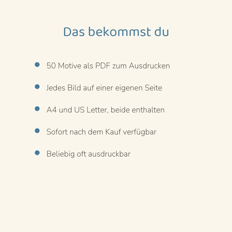 50 målarbilder med djurfamiljer – Målarbok | Barn 3–6 år | Utskrivbar PDF | Direktnedladdning | A4 + US Letter bild 4