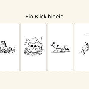 Allt-i-ett målarbok och pusselpaket för barn | 35 böcker | 2240 sidor PDF för utskrift | Direkt nedladdning | A4 bild 2