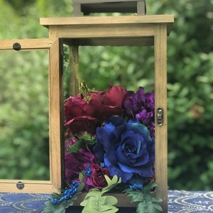 Wedding Centerpieces/Centerpieces/Lantern Centerpieces/Navy Wedding/Plum Wedding/Purple Wedding/Elegant Wedding Decorations
