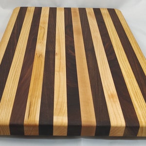 Larger Cutting board Walnut Maple and Hickory