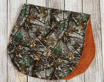 Hunting Camo Burp Cloth